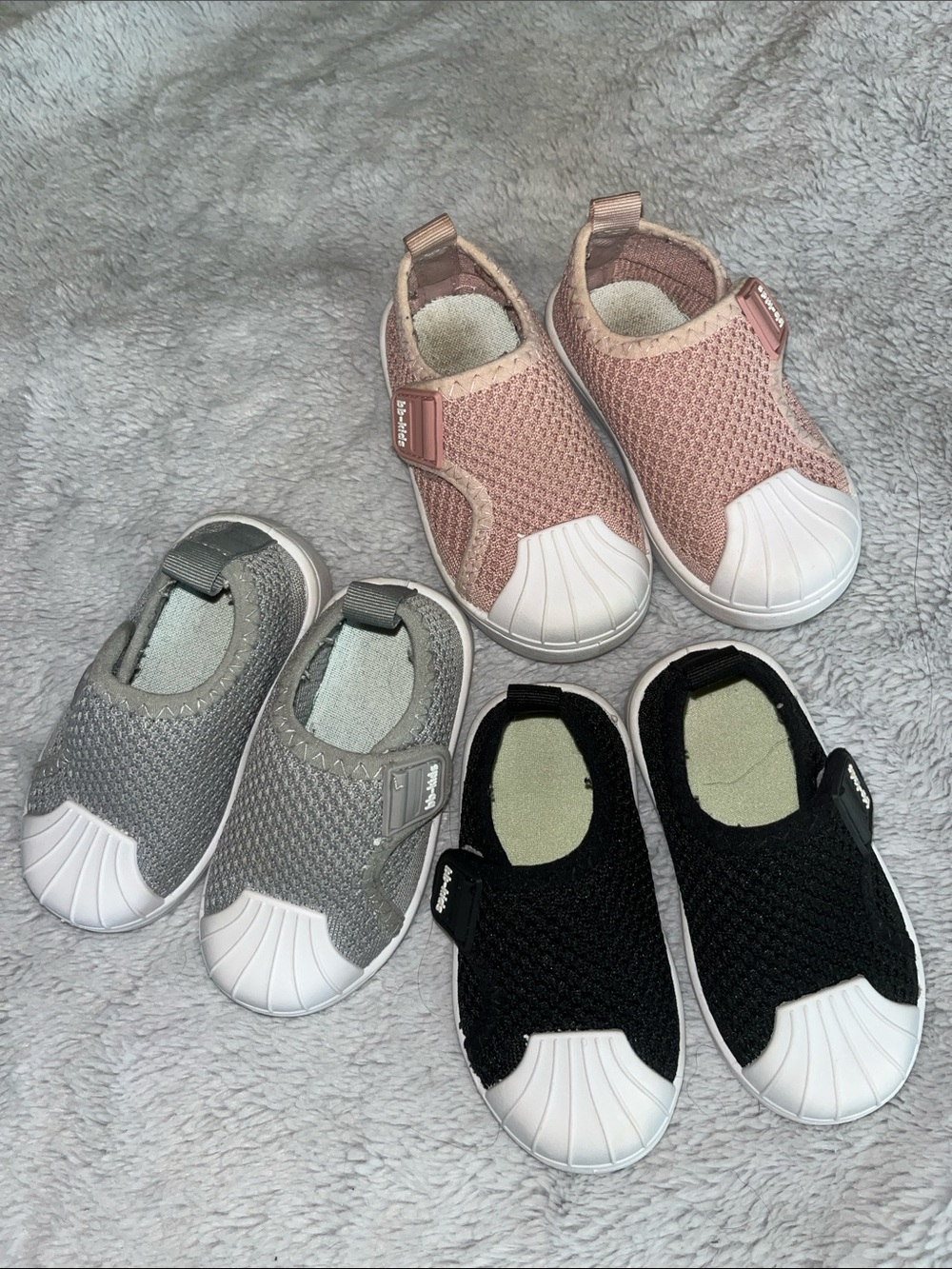 Kids Slip-On Mesh Sneakers by 2 Tiny Feet